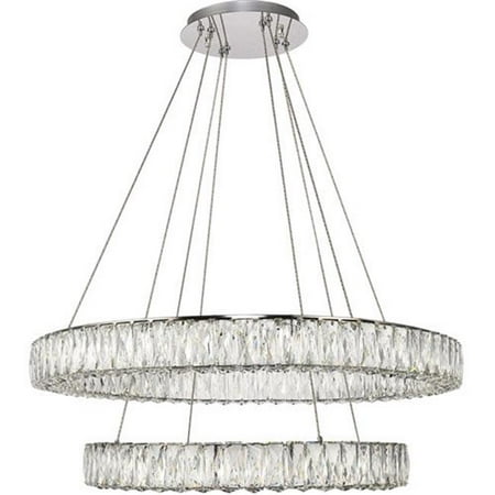 

Monroe Integrated Led Chip Light Chrome Chandelier