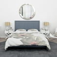 thumbnail image 2 of Designart 'Shabby Gray Blush Cosmo II' Shabby Duvet Cover Set, 2 of 4