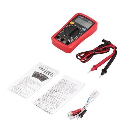 Rish Digital Multimeter UNIT DC/AC Volt Amp Ohm Diode Multitester ...