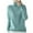 B-Green, variant on Ecqkame Knitted Base Sweater For Women Fashion Turtle Neck Long Sleeve Blouse Loose Solid Color Pullover Sweater A-Green XL