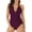 Purple, variant on FRSASU Swimsuits for Women 2024 ,Women's able and Camisole with Hanging Neck and Backless Swimsuit Purple 8(L)
