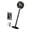 Black, variant on Tibvox Solar Standing Fan Telescopic Desk Fan for Outdoor Activity And Indoor Cooling