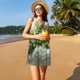 thumbnail image 3 of Balery Nature Hand Daisies Art Vestidos de verano para mujer con estampado: vestido holgado sin mangas, vestido playero informal y cómodo para días calurosos., 3 of 7