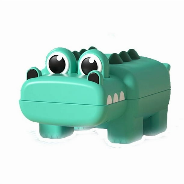 Baby bath water toy - Wind-up Swimming Crocodile Bath Toy, No Battery Mold-Free Anti-Rust Interactive Toy for Kids