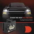 thumbnail image 2 of A-Premium Headlight Switch Headlamp Dimmer Switch Compatible for GMC Chevrolet C/K Express Savana 1500 Tahoe Yukon Cadillac Escalade 15013005 15047633, 2 of 8