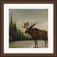 thumbnail image 2 of North Woods Moose II by David Carter Brown, Framed Wall Art, 19.75W x 19.75H, 2 of 2
