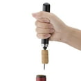 thumbnail image 4 of OULII 1Pc Black Air Pressure Bottle Opener Portable Manual Wine Opener for Bar and Restaurant, 4 of 8