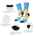 thumbnail image 3 of Netaao Bluey for Socks for Men and Women Non-Slip Middle Tube Socks Casual Crew Socks, 3 of 6