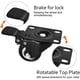 thumbnail image 5 of Para sillas y muebles de playa, ruedas dobles resistentes y de movilidad suave con frenos, 5 of 8
