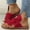 Red, variant on Women'S Slippers Women'S Ladies Casual Bowknot Toe Ring Sandals Flat Slippers Beach Shoes Shoes For Women Cotton Fabric Red 40