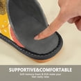 thumbnail image 6 of IAUYY Memory Foam House Slippers Suitable for Both Men and Women. Comfortable, Anti-Slip Plush Flat-Bottomed Slippers The Best Holiday Gift Interesting Application Of Shapes, 6 of 9