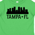 thumbnail image 4 of Inktastic Tampa Florida City Skyline Boys or Girls Toddler T-Shirt, 4 of 5