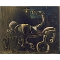 thumbnail image 1 of Dali - Debris Of An Automobile - Canvas OR Print Wall Art, 1 of 1