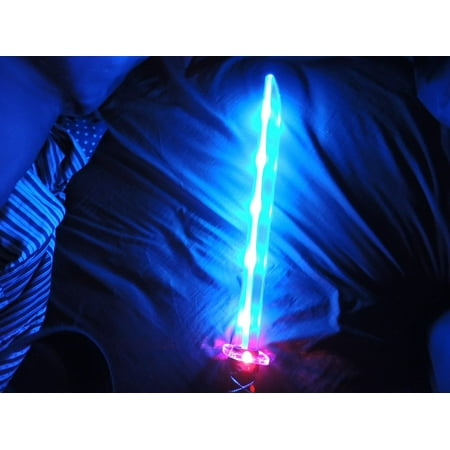 Deluxe Ninja LED Light up Sword with Motion Activated Clanging Sounds, By blinkee