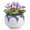 White-red, variant on ‌EFISPSS 6" Self-Watering Ceramic Planter for African Violets - Green Gradient | Natural Home Decor