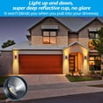 thumbnail image 4 of Integrated LED Cylinder Up Down Wall Light Outdoor, 100V-277V Aluminum Waterproof High-end Wall Sconce in 2 Lights, ETL-Listed 20W 1400lm, Exterior Front Door Porch Light Fixtures, Pack of 4, 4 of 7