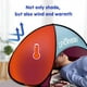thumbnail image 4 of Multicolor Mini Beach Sun Shade Canopy Instant Outdoor Beach Tent Shelter with Carry Bag, 4 of 5