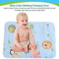 thumbnail image 4 of Qiilu Changing Pad,Baby Cotton Urine Mat Diaper Nappy Bedding Changing Cover Pad, Bedding Changing Cover, 4 of 5