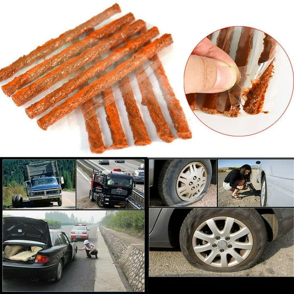 30Pcs Tire Repair Kit DIY Flat Tire Repair Car Truck Motorcycle Home Plug Patch