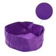 thumbnail image 3 of Uxcell 100 Gallon Felt Fabric Round Garden Grow Bag Planting Bed Plants Pot Purple, 3 of 5