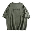 thumbnail image 3 of Calum Scott Rose Washed Cotton Tshirt Harajuku Short Sleeve Vintage 90s Tee Shirt, 3 of 4
