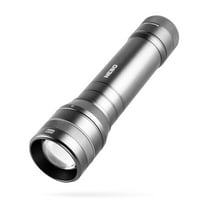 NEBO Newton 1000 Powerful LED Handheld Flashlight | AA Battery Powered Compact Waterproof Flashlight | Storm Gray | Available in 500, 1000, 1500 Lumens