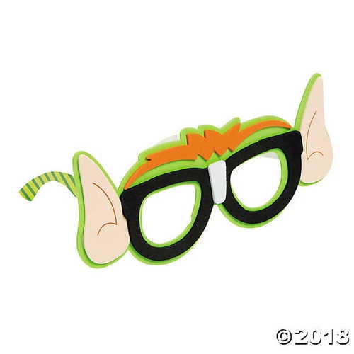 Download Nerdy Elf Glasses Christmas Craft Kit Walmart Com Walmart Com PSD Mockup Templates