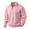 #Pink_013, variant on Domuza Mens Quarter Zip Lapel Collar Pullover Casual Lightweight Fleece Solid Color Comfort Soft Sweatshirt