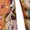 Orange, variant on Beach Shorts for Women 2026 Summer Casual Floral Printed Elastic Waist Relaxed Fit Straight Leg Shorts with Pockets