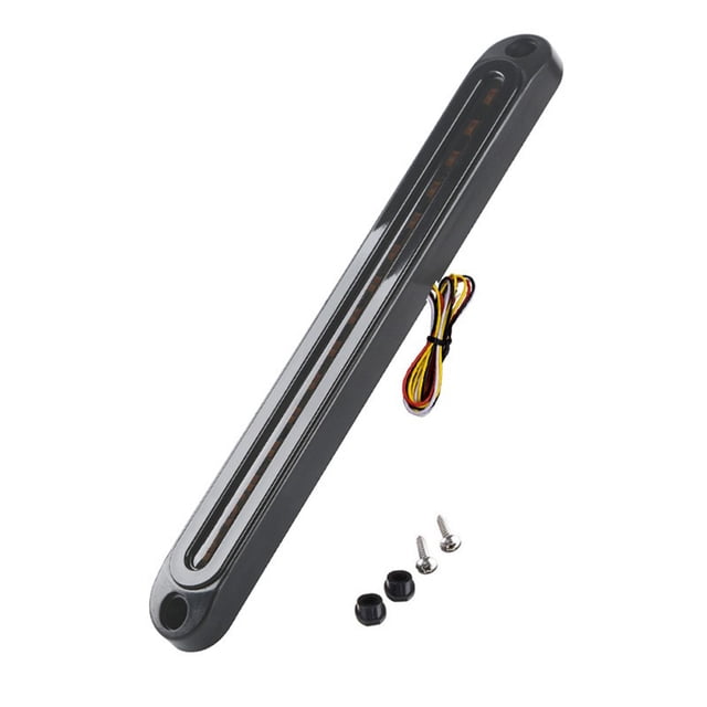 Tira LED para camiones Lámpara trasera LED de 12-24V, barra de luz de freno de parada de giro de 30LED, 120LM para camioneta