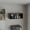 Black#00, variant on 12" Wall Mount Cabinet with Spacious Shelf, Black Storage Cabinet for Kitchen Organization, Space-Saving Wall Shelf for Small Spaces
