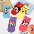 thumbnail image 3 of 5 Pack Winnie Womens Pooh Show Socks Soft and Breathable Socks, 3 of 4