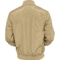 thumbnail image 3 of Ma Croix Mens MA-1 Bomber Windbreaker Jacket Comfort Warm Style, 3 of 3