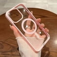 thumbnail image 4 of New Shockproof Magnetic Transparent Case For iPhone 16 15 14 13 12 11 Pro Max 16 Plus Magsafe Wireless Charge Hard Back Cover Blue For iPhone 16 ProMax, 4 of 6