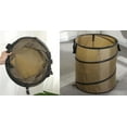 thumbnail image 6 of Collapsible Trash can/Folding Garbage Cans,Portable Trash can,Pop Up Trash Can,for Camping Garbage Can Collapsible,Clothes and Toys Recycle bin (BrownColor), 6 of 6