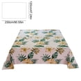 thumbnail image 4 of FEOLGEHLY Small/Twin/Full/Queen/King Sheets 91x47in Microfiber Flat Bed Sheets Only Floral Print Washable Bed Sofa Cover Wrinkle Free Deep Pocket Sheets All Inclusive Breathable Cooling Bed Sheets(S), 4 of 9