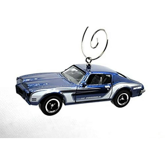 Christmas Ornament for 1971 Pontiac Firebird Formula Blue
