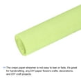 thumbnail image 3 of Uxcell Crepe Paper Roll Crepe Paper Decoration 7.5ft Long 20" Wide Light Green, 3 of 5