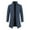 Blue, variant on Men's Coats And Jackets Hooded Men Casual Solid Zipper Cardigan Stand-Up Collar Pocket Long Sleeve Sweater Coat Red XL JE