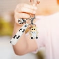 thumbnail image 4 of Cute Cow Pendant Keychain Car Bag Cartoon Animal Charm Accessory for Women Men Kids, 4 of 5