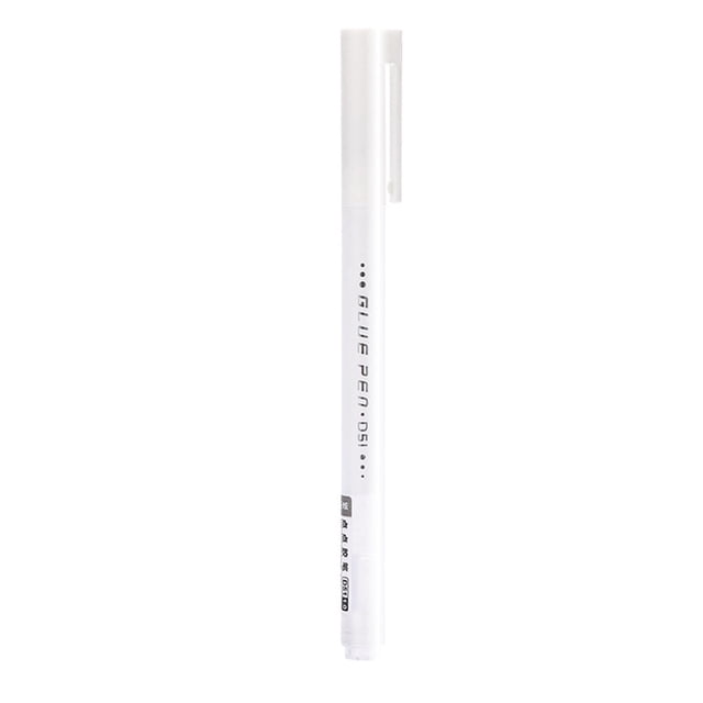 Agiferg Scrapbook Quick Dry Glue Pen Children's Creative Color Dispensing Pen Student 1ml