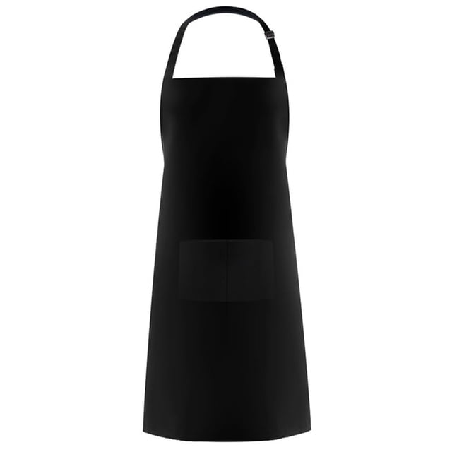 Delantal Ajustable Injueey Algodón Impermeable con Bolsillo Grande Cocina y Comedor