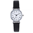 thumbnail image 1 of Sfonq Summer Clearance Womens Watches Women Fashion Arabic Numerals Small Dial With Leather Quartz Watch Mothers Day Gift for Grilfriend,White Buy 2 Save 10%, 1 of 2