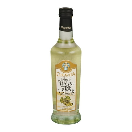 - (2 Pack) Colavita Aged White Wine Vinegar, 17.0 FL OZ