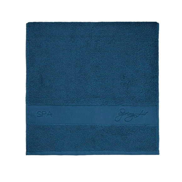 Toalla de Manos Spring Air 70x40 cm 100% Algodón Ultra Suave Marino Liso