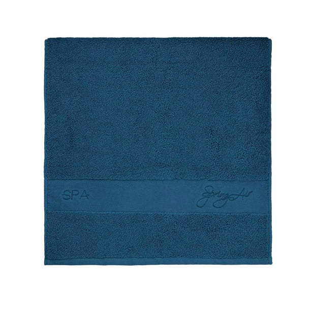 Toalla de Manos Spring Air 70x40 cm 100% Algodón Ultra Suave Marino Liso