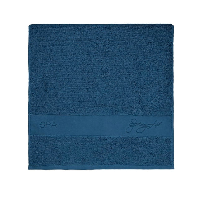 Toalla de Manos Spring Air 70x40 cm 100% Algodón Ultra Suave Marino Liso