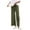 Army Green, variant on Atogsazn Women's Wide Leg Linen Pant Casual Loose Lightweight Pants Drawstring Fashion Trouser with Pockets Black XL