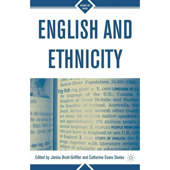 Signs of Race English and Ethnicity, (Paperback)