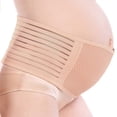 thumbnail image 2 of Maternity Support Belt Breathable Pregnancy Belly Band Abdominal Binder Adjustable Back/Pelvic Support, 2 of 9